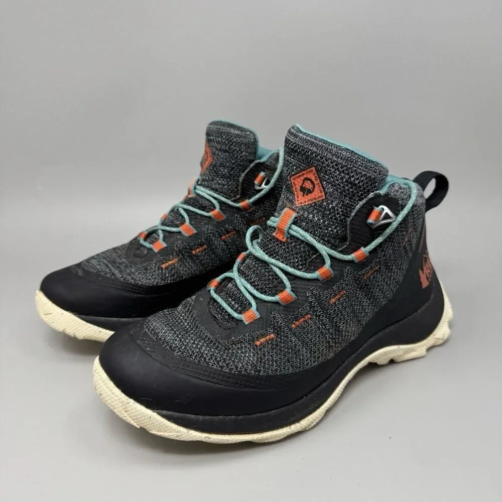 REI Boots Womens Size 6.5 Co-Op Flash Hiking  Gray Waterproof Ankle